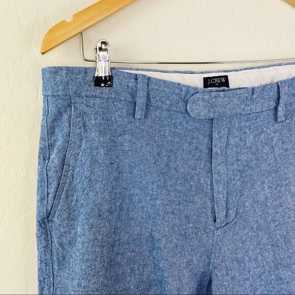 J. Crew blue chambray Rivington shorts size 35 - Picture 2 of 6